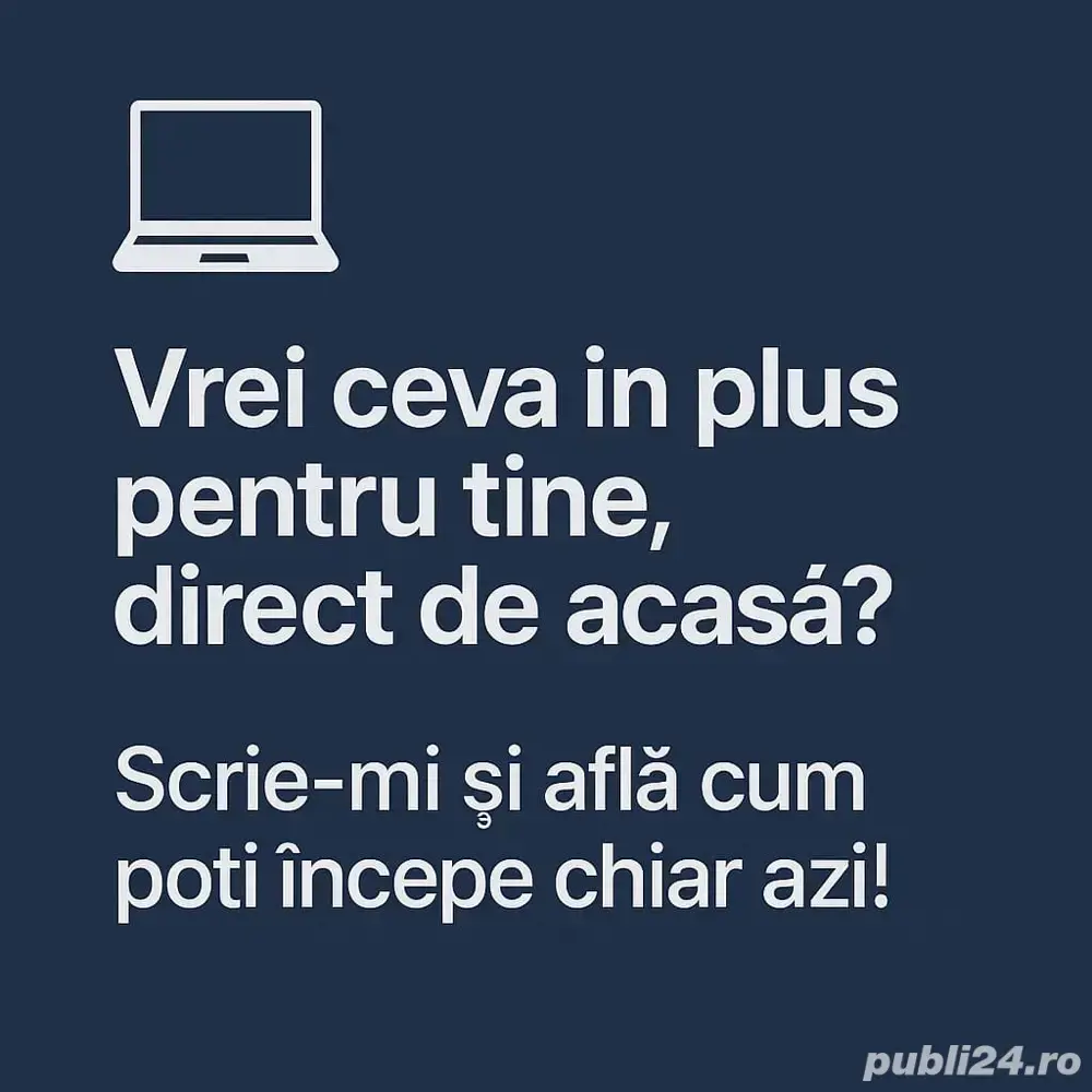 Caut domne si domnisoare pentru un job on-line   