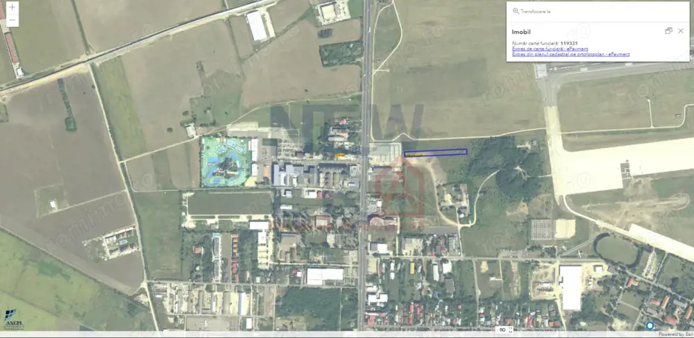 Oportunitate, teren constructie Hala/industrial in zona Aeroportului Otopeni