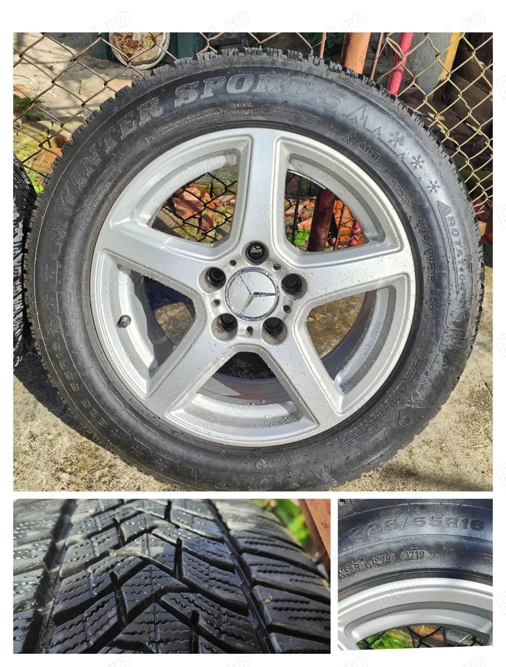 Set 4 roți R16 225/55 5x112