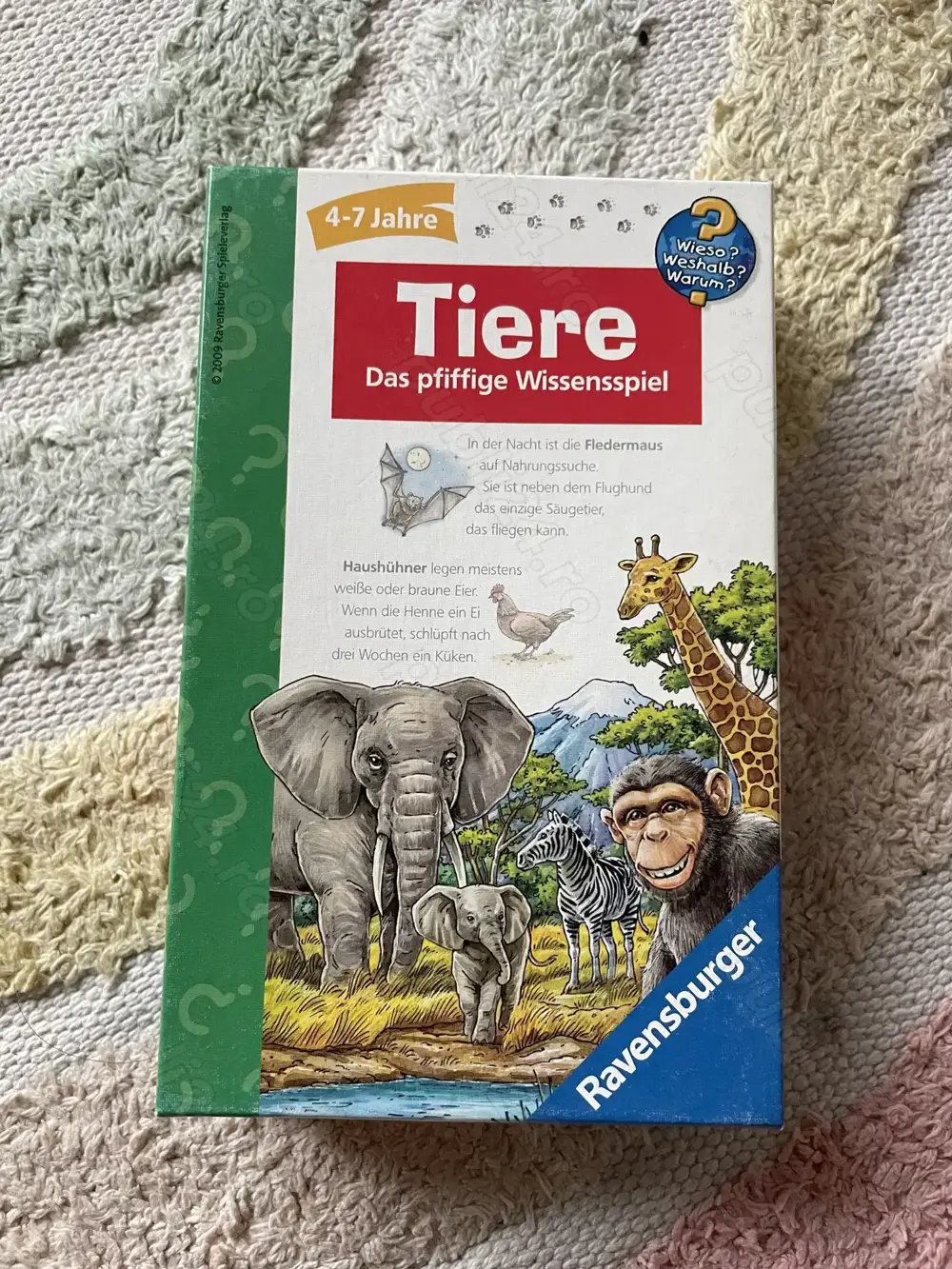 Joc Ravensburger Tiere - Joc inteligent despre animale