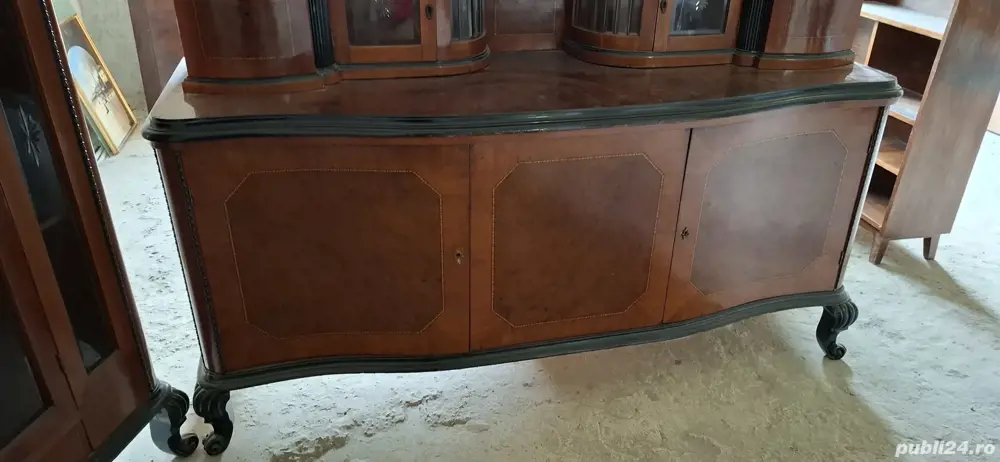 Vitrina rustica lemn masiv