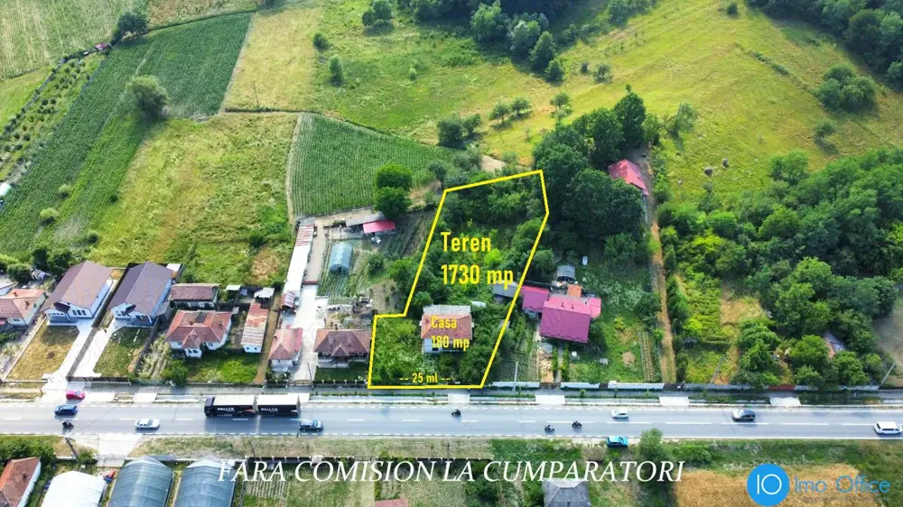 CASA CU TEREN 1730 MP, UTILITATI RACORDATE
