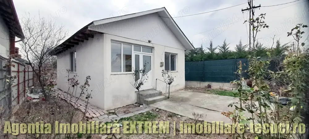 Casă nouă cu 3 camere, teren 525 mp, în municipiul Tecuci