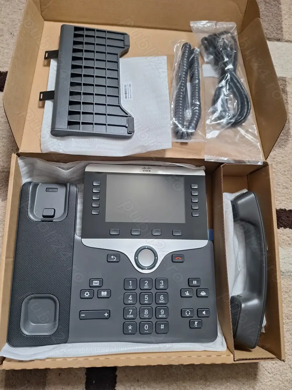 Telefon fix IP Cisco 8851 with MPP 5 linii VoIP Business PoE Charcoal