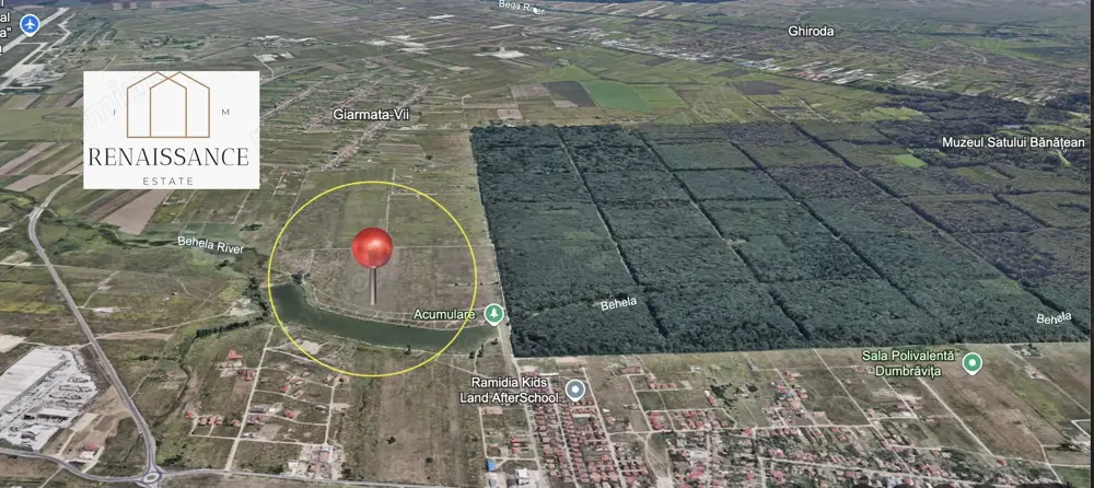 Dumbravita Lac Teren | 146.000mp PUZ Aprobat -CARTIER LUX- 155 PARCELE