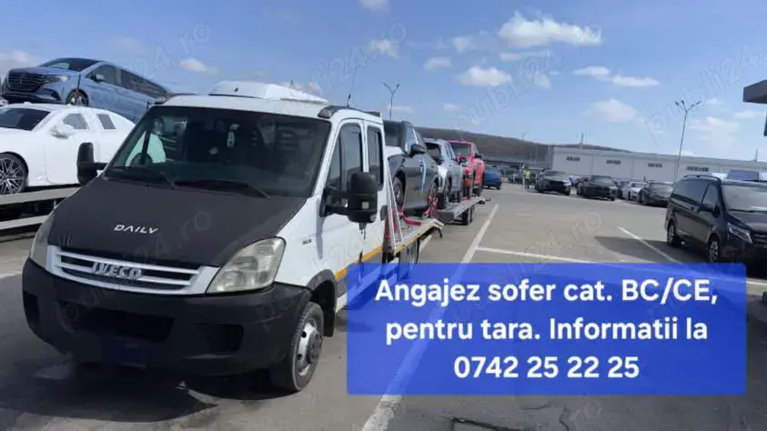 Angajez sofer cat B+E C+E, zona Arges Teleorman Dambovita Dolj Valcea