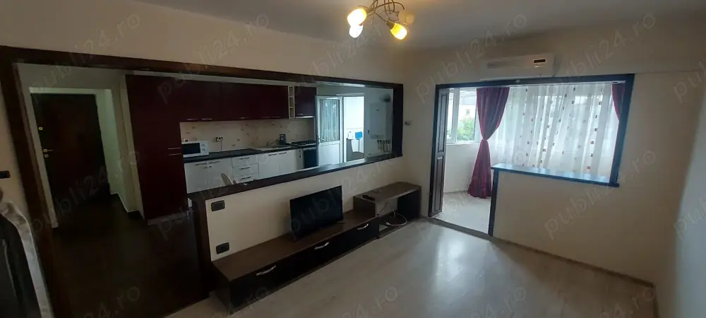 Piata Mioritei-3 cam decomandate-renovat-centrala-AC-2 balcoane-PVC