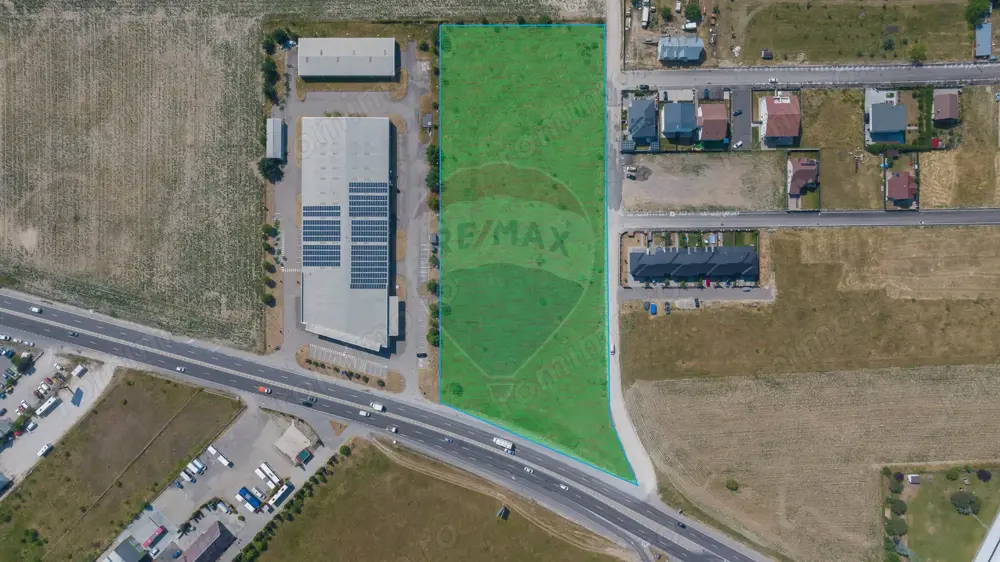 Teren comercial/industrial zona Metro,  DN1 Brasov Ghimbav