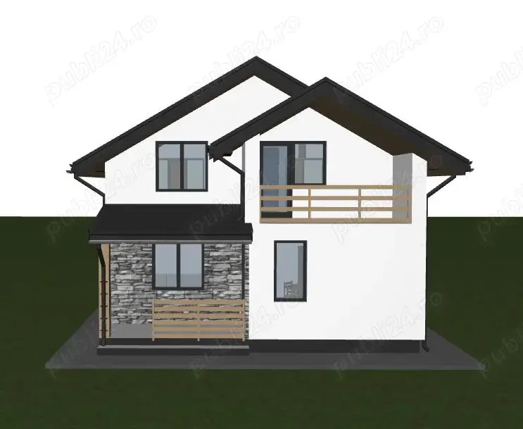 Casa P+M, 115 mp, Miroslava, 1 km de Family Market 