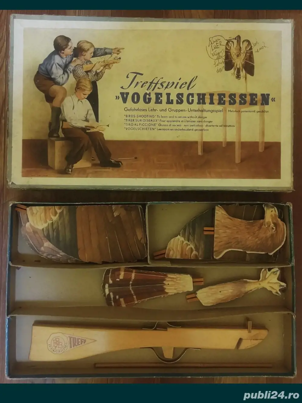 Joc vintage fabricat in 1940