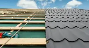 Acoperis reparat si bine facut 