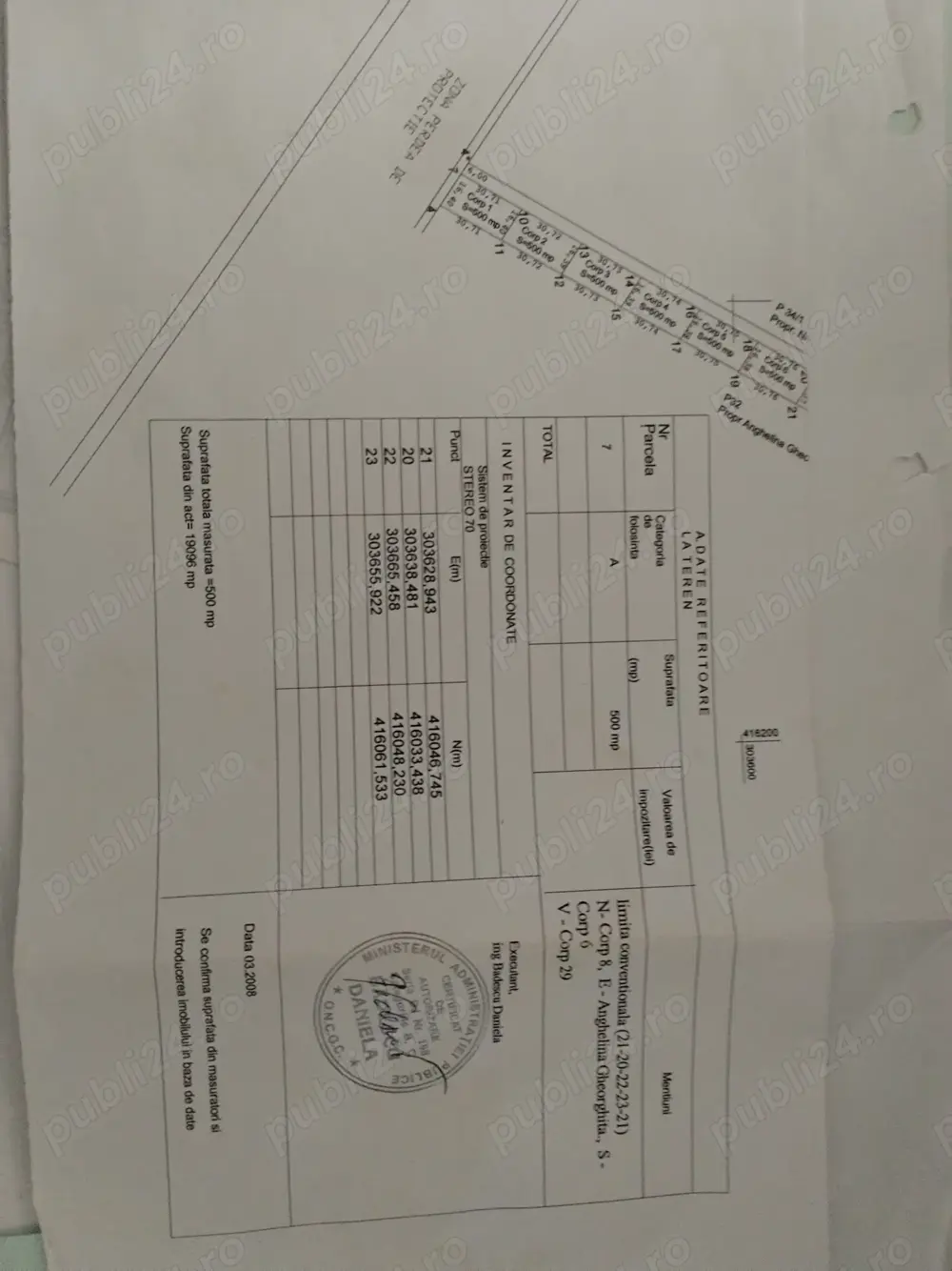 Teren extravilan Cosoveni Teren extravilan Cosoveni