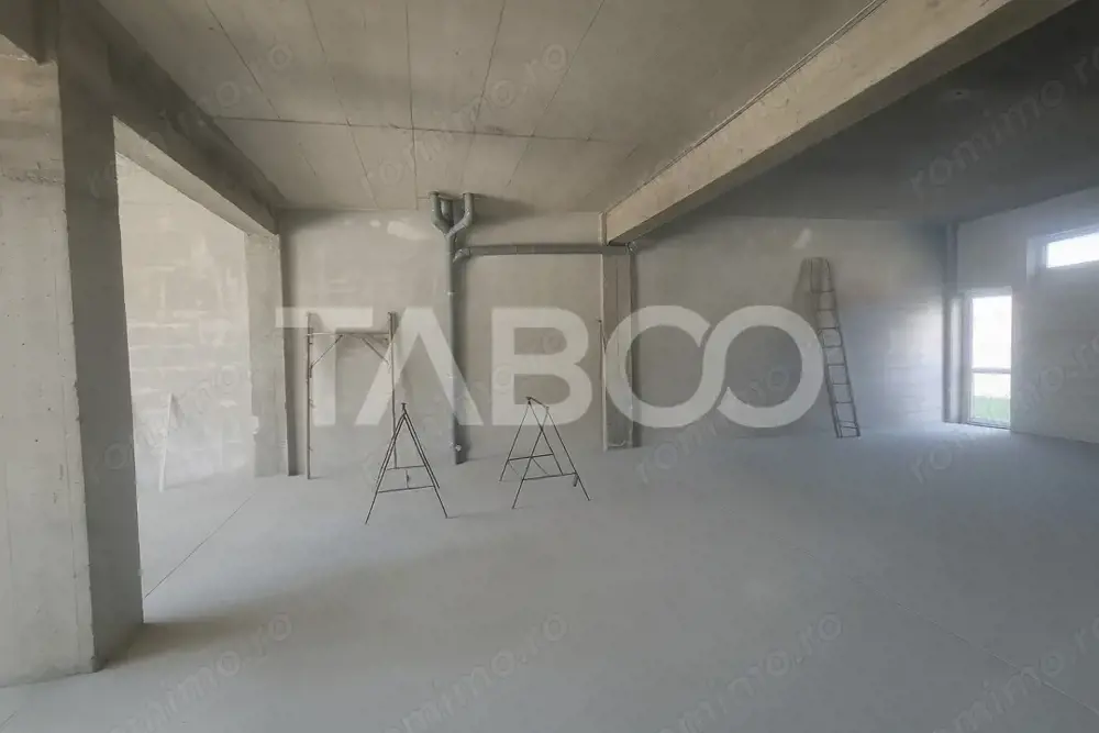Spatiu comercial de inchiriat 116 mp vad excelent Selimbar Sibiu