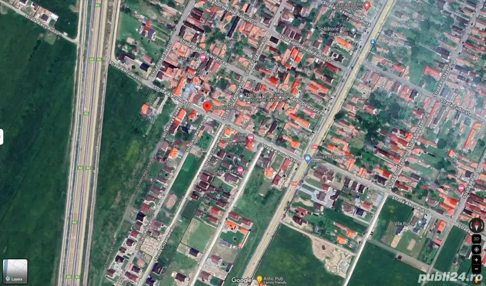 De Vinzare Teren Intravilant in Zona Turistica Risnov 