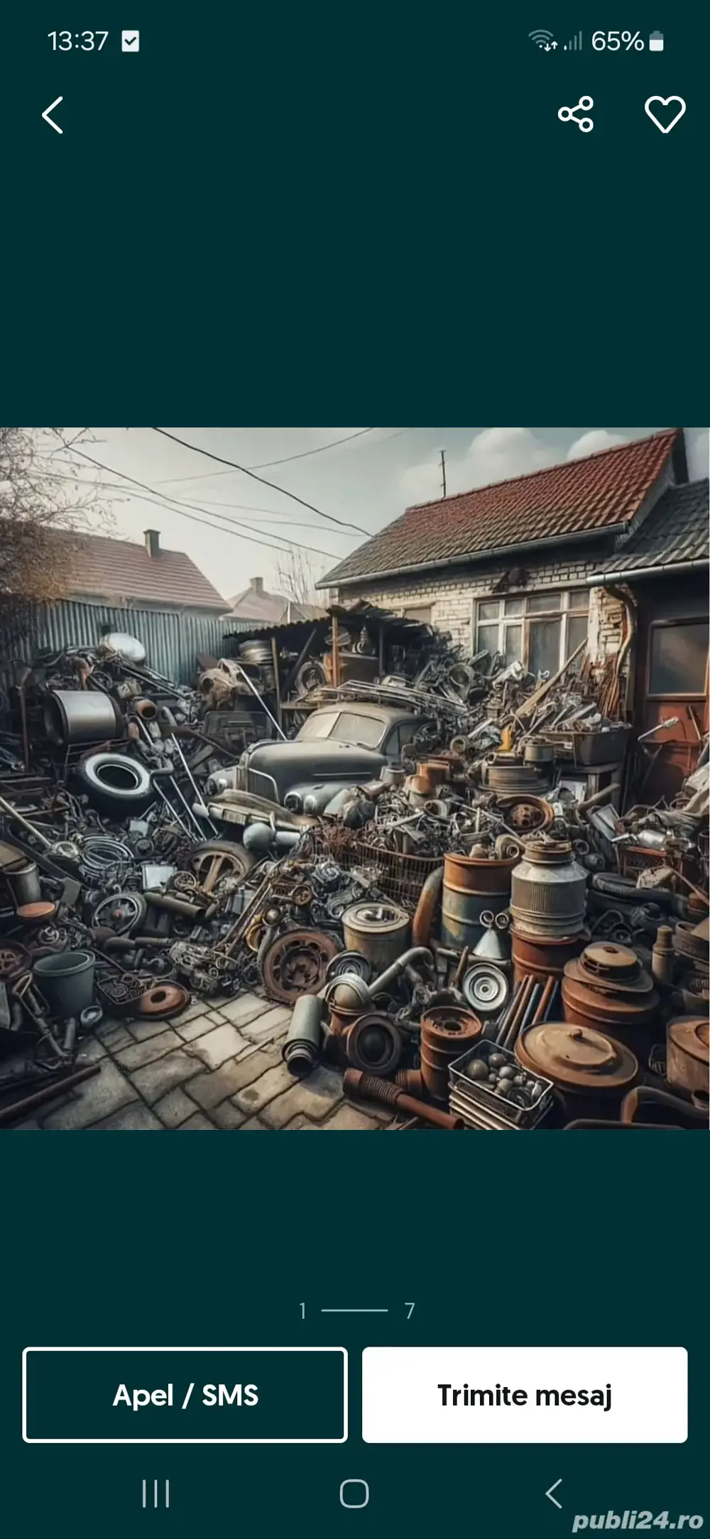 colectare fier vechi direct dela domiciliul 