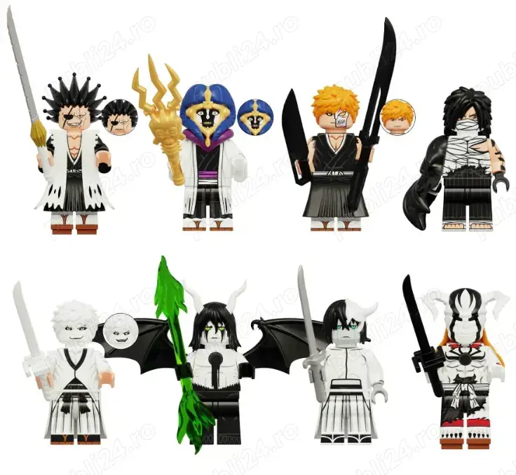Set 8 Minifigurine noi tip Lego Naruto pack20