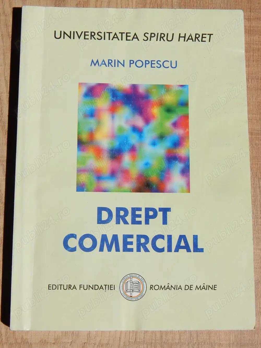 Manual drept comercial Marin Popescu ed Fundatiei Romania de Maine