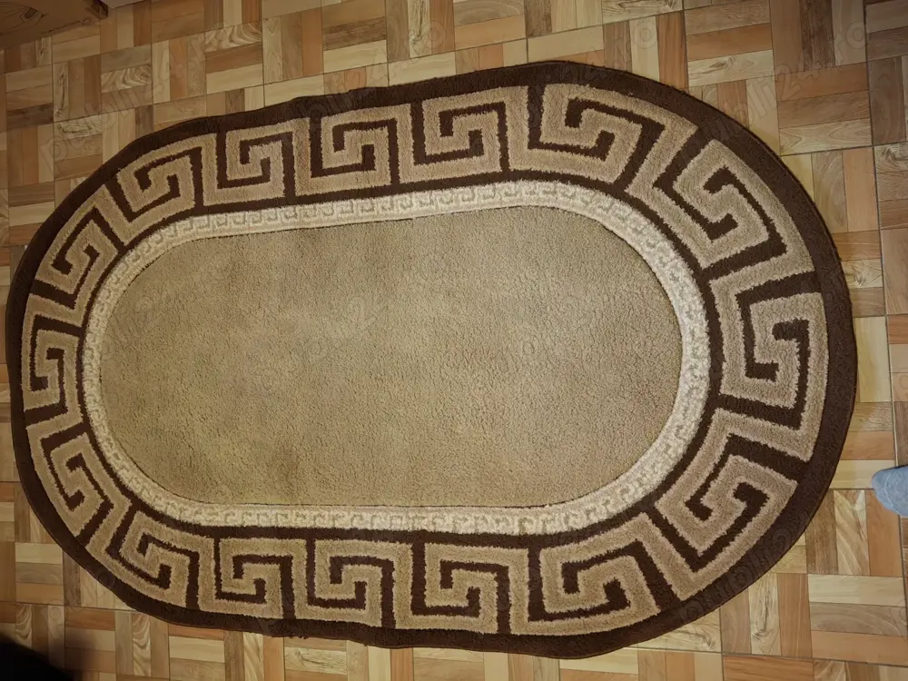 Covor oval, 2 m x 1.22 m