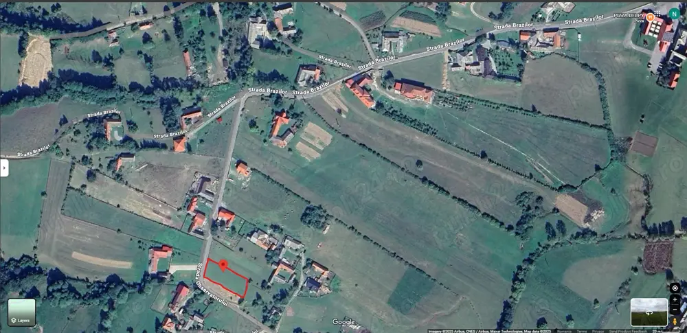 Teren de vânzare 1.200 mp | Întorsura-Buzăului | 25 euro mp