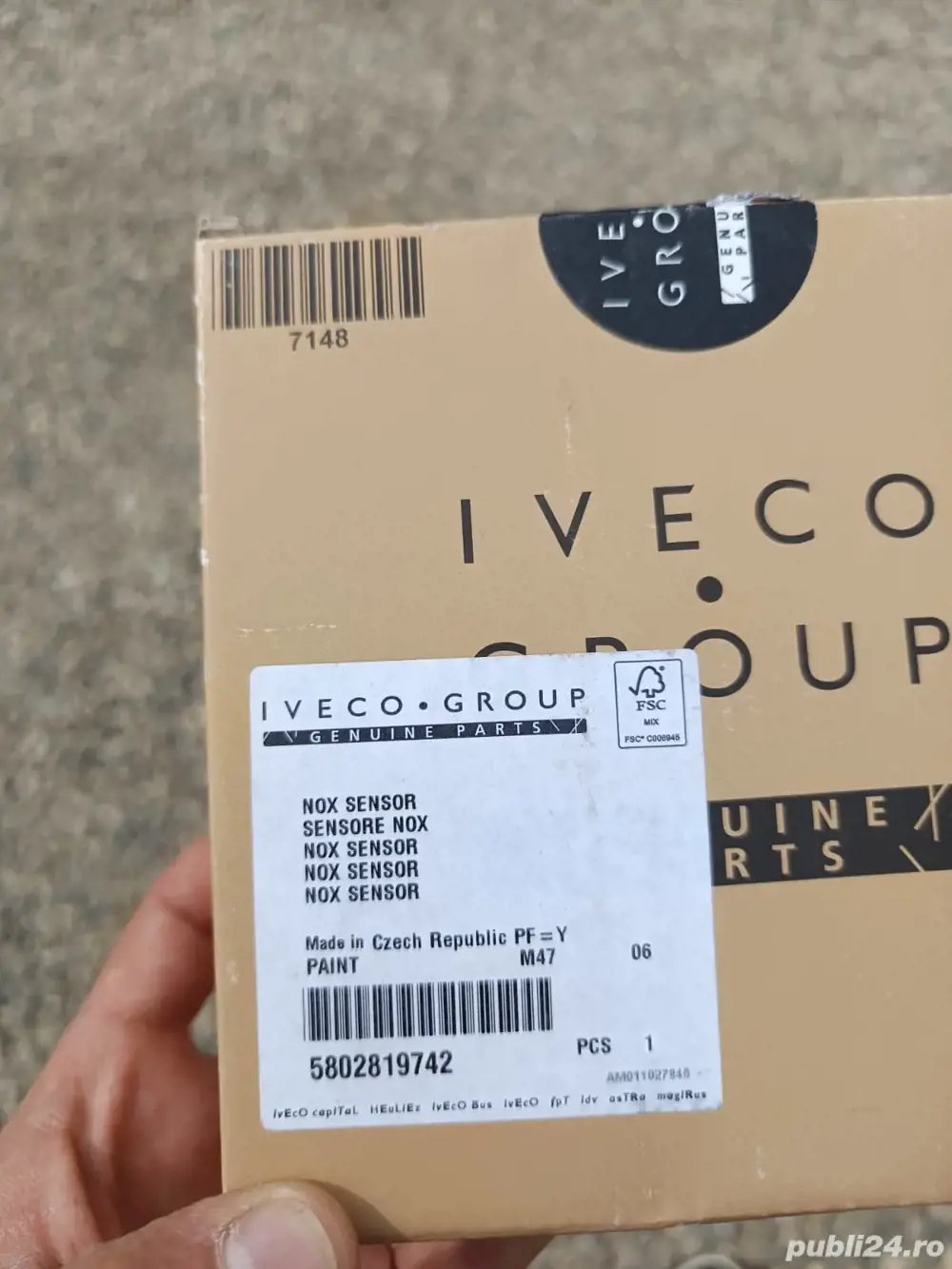 Senzor noxe iveco daily 