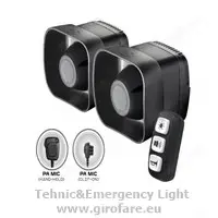 Sirena Moto  Politie 2 x 30W  SAS 32R - MS   R10