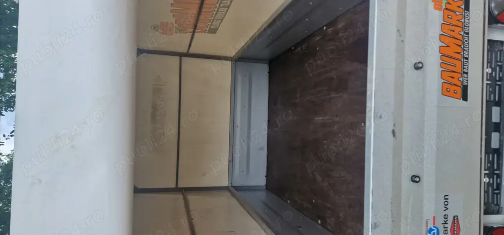 Remorcă de vânzare 750kg 