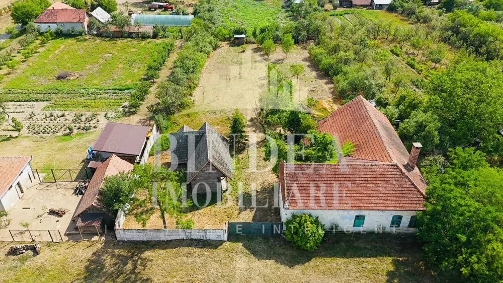 Casa caramida+ teren 3160+ cabana lemn Bencecu de Jos