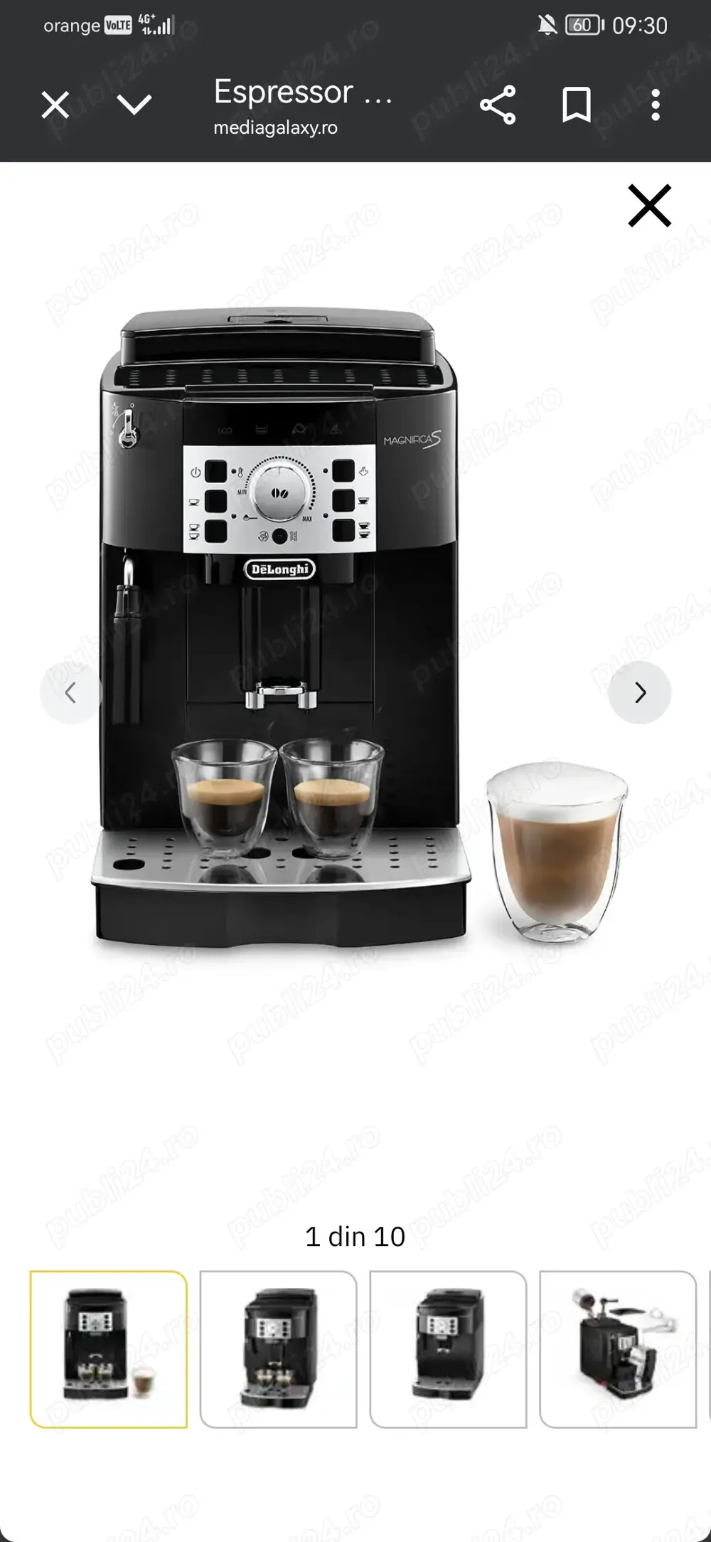 Expresor cafea boabe 