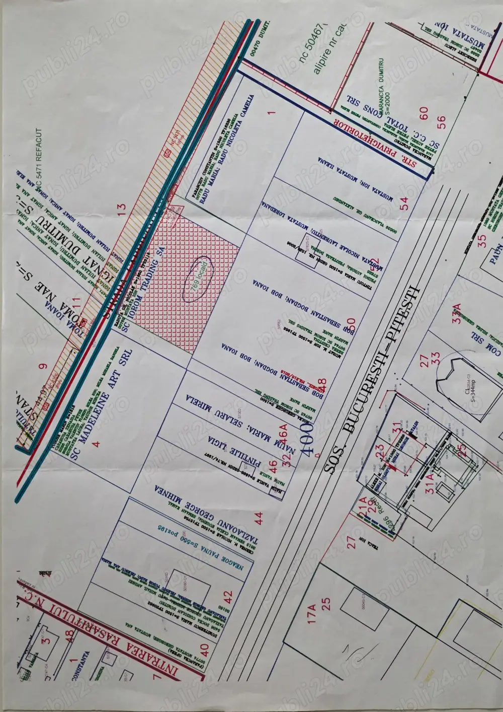 Vand teren industrial in Buftea in apropriere de Dn7