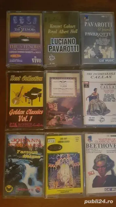 Casete muzica clasica