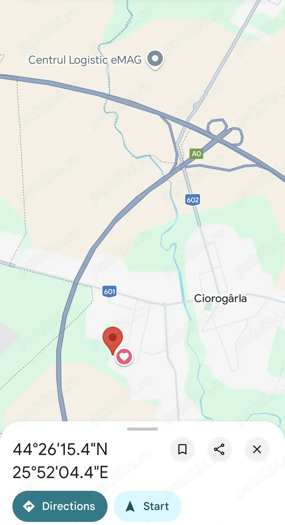 Teren intravilan Ciorogarla