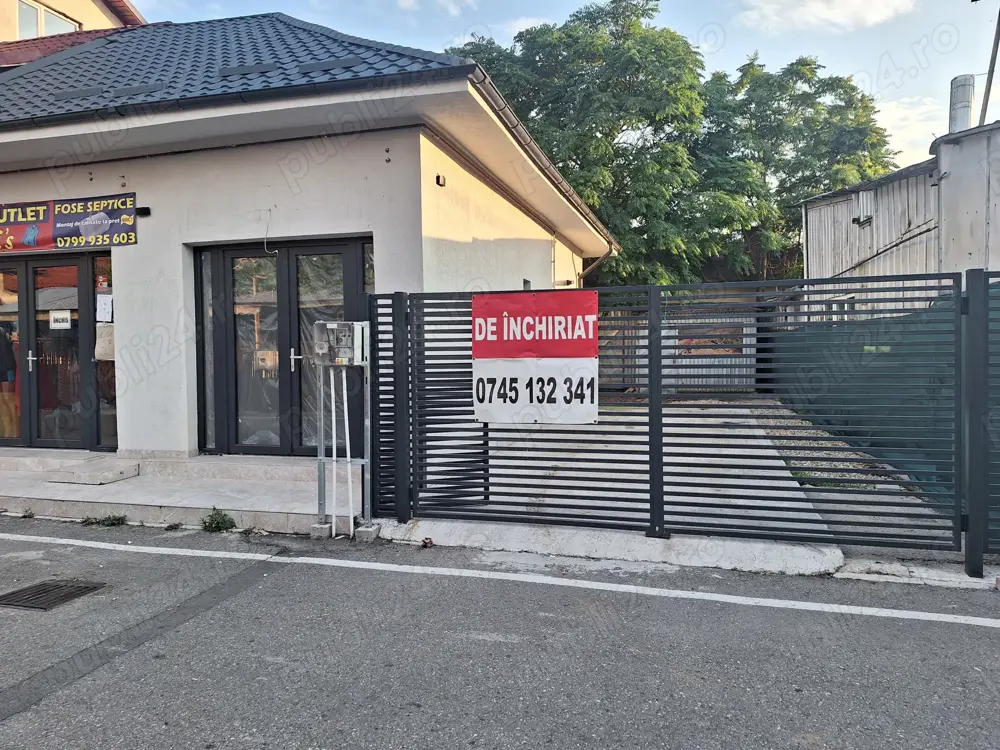 Inchiriez curte pretabila terasa sau comert stradal la intrare in Piata Ceair