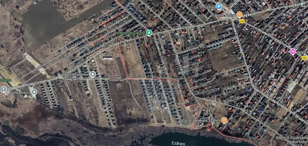 Valea Adanca TEREN 464mp cu Autorizatie de Constructie CASA PARTER 123mp si utilitatile trase pe ter