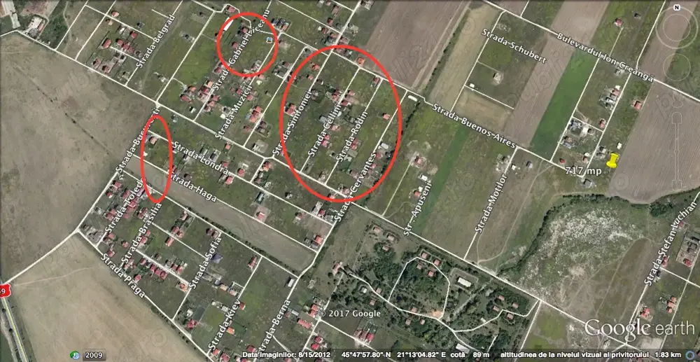 De vanzare oferta noua, teren suprafata de 700 mp, in zona strazii București,  zona Ikea-Dumbravita 