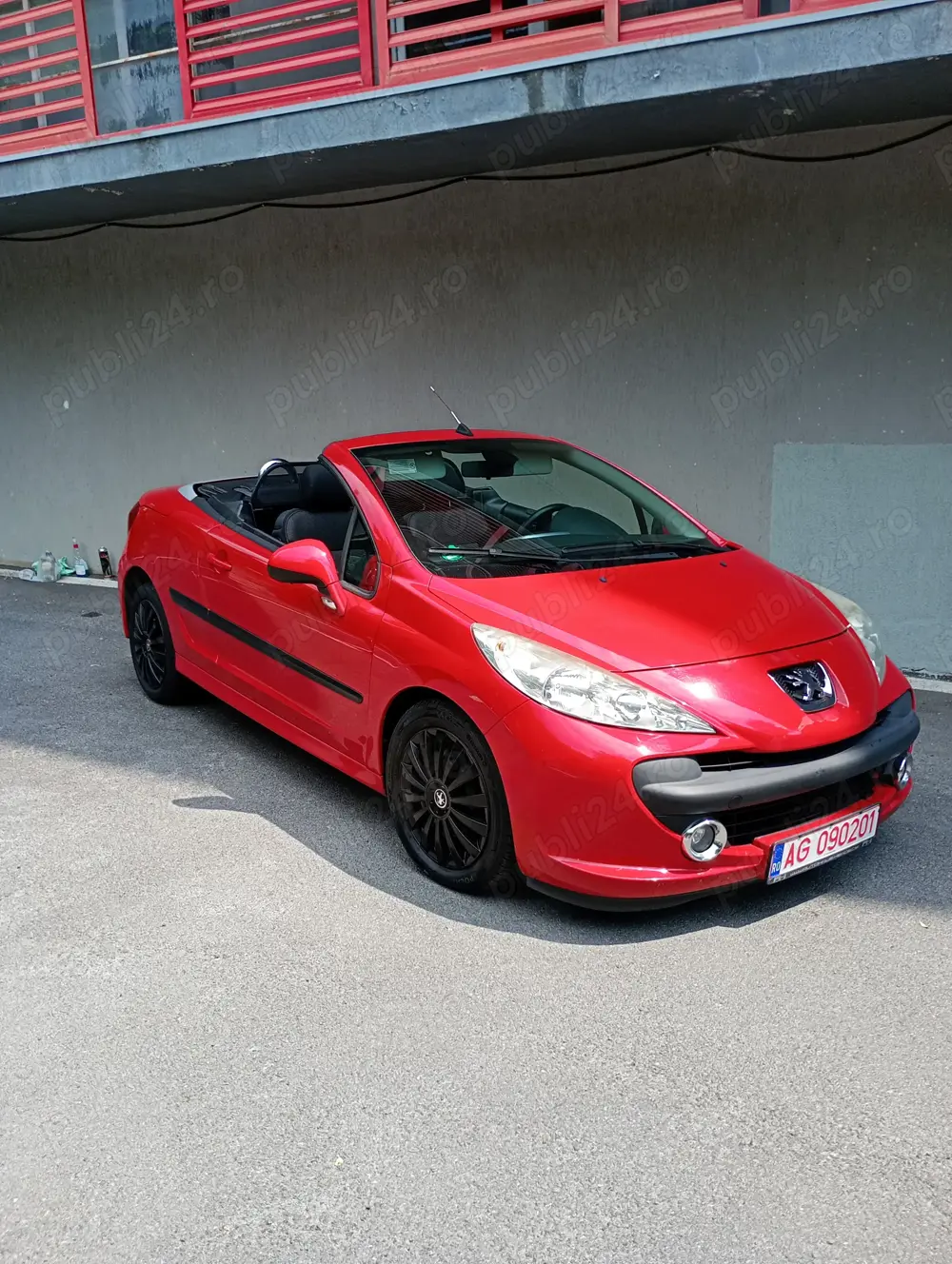 Peugeot 207 CC Cabriolet Roșu  Impecabil 
