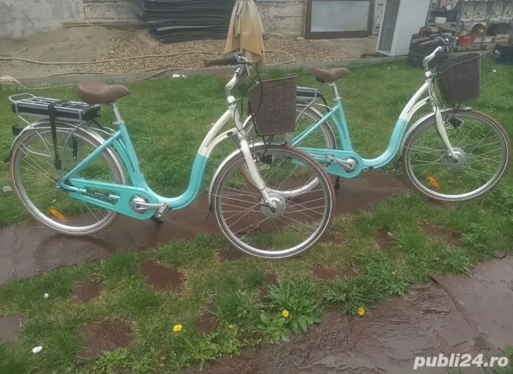 Vând două biciclete electrice olandeze veritabile yosemite 