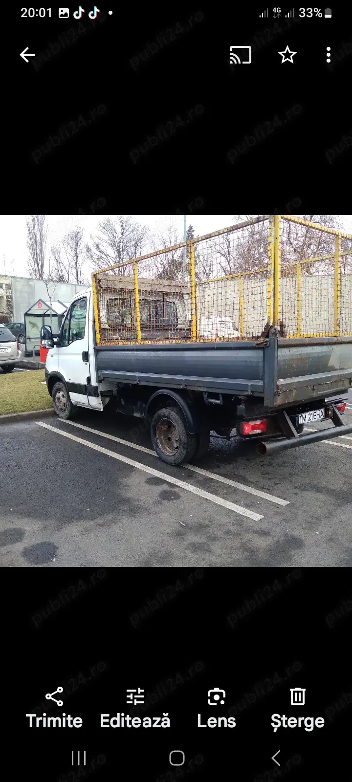 Vând Iveco Dally 3.5 t basculabil pe trei părți,an 2007 ,