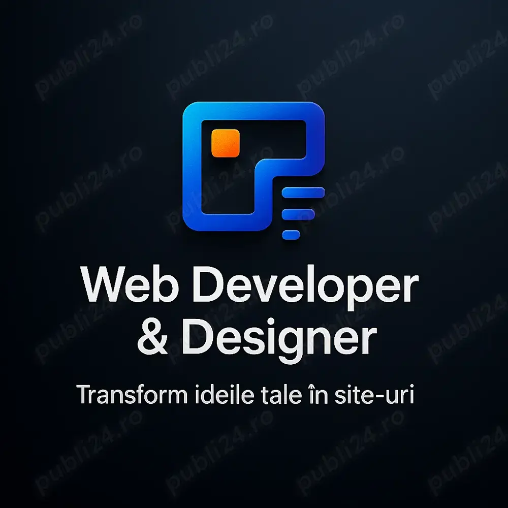 Creare site web modern | Web Developer & Designer