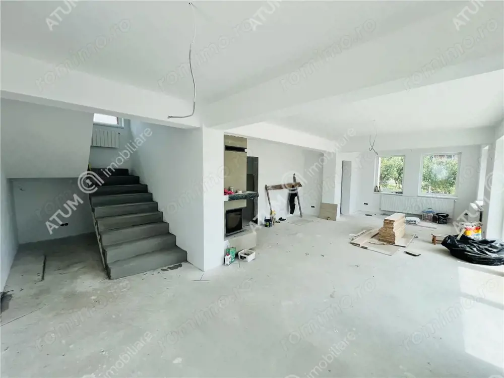 Casa individuala in Cisnadioara cu 4 camere 2 bai terasa teren 1170 mp