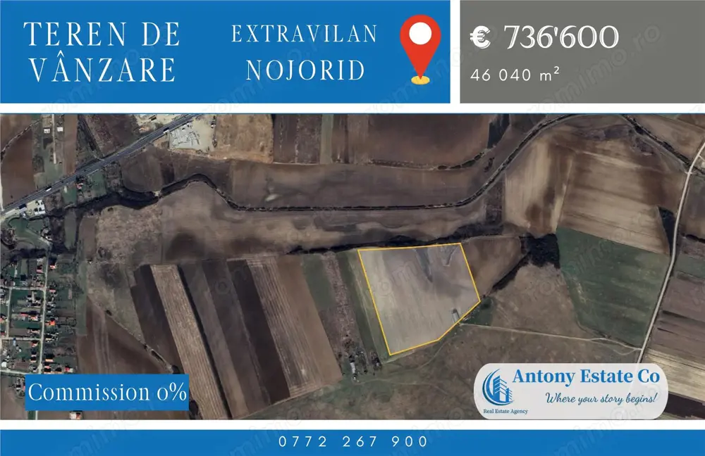 Oportunitate de investitie - Teren de vanzare - Nojorid Oportunitate de investitie - Teren de vanzare - Nojorid