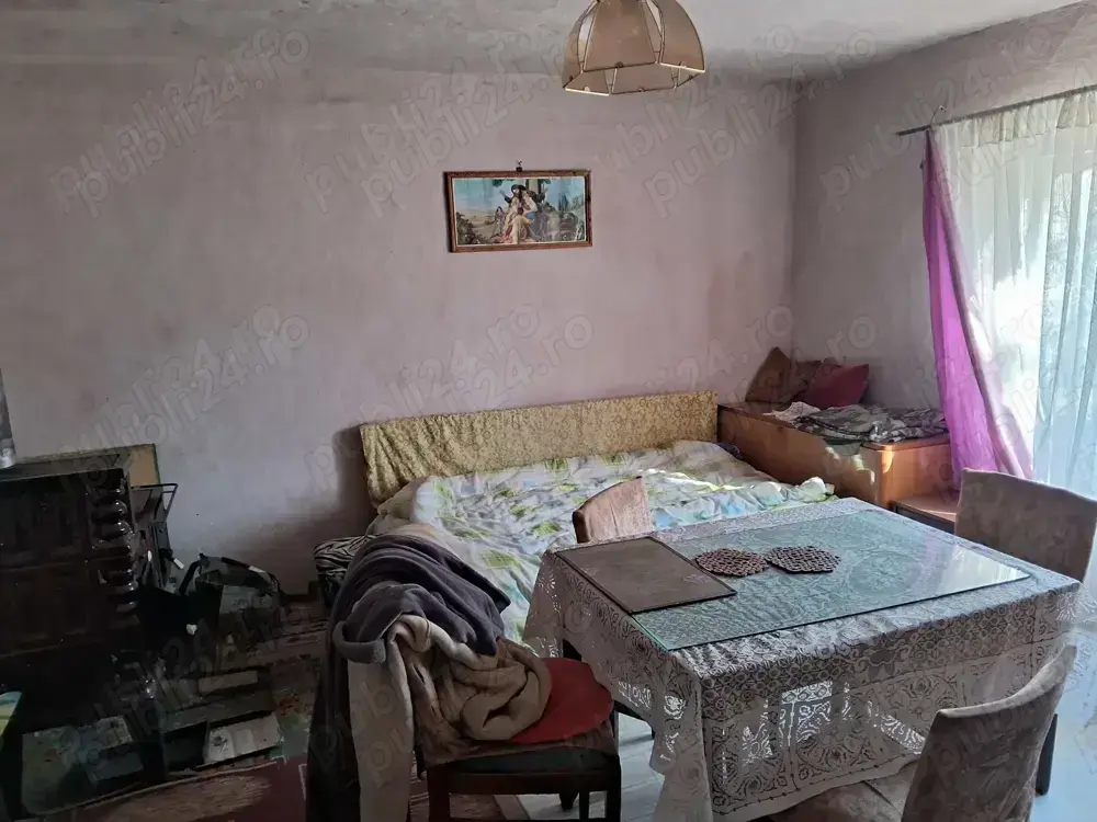 Casa la sat cu gradina mare, 45 km de Timisoara.