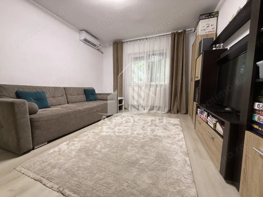 Apartament cu 2 camere, incalzire in pardoseala, zona Buziasului