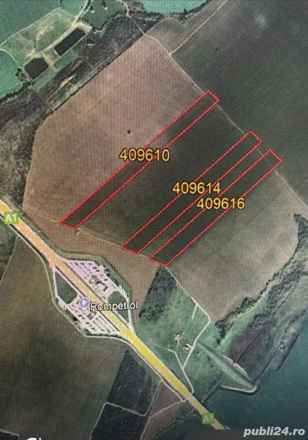 Teren 50000mp Aprope Autostrada A1, 