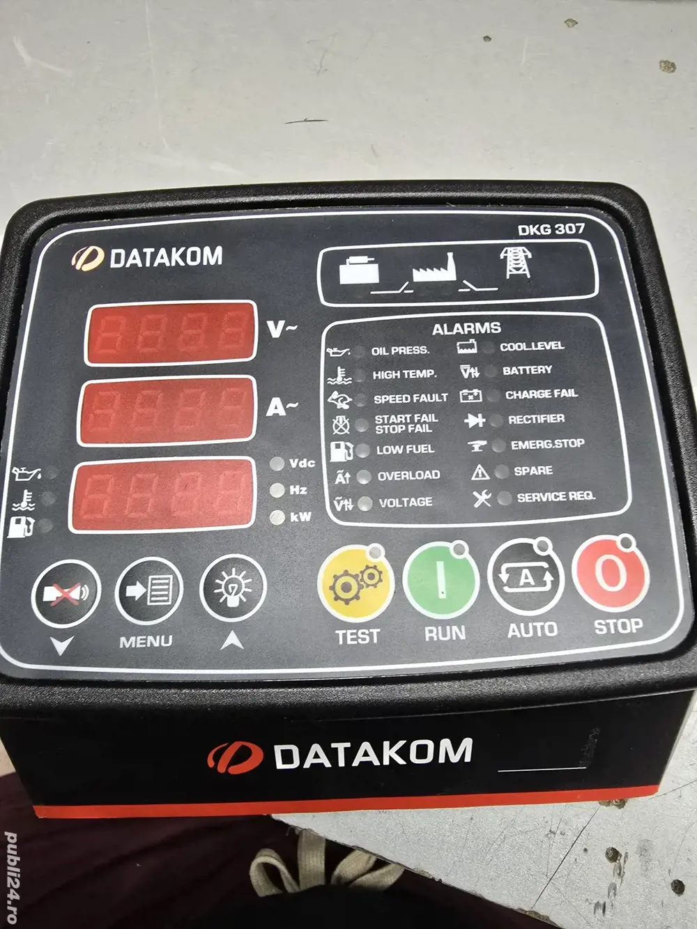 controller pornire generatoare