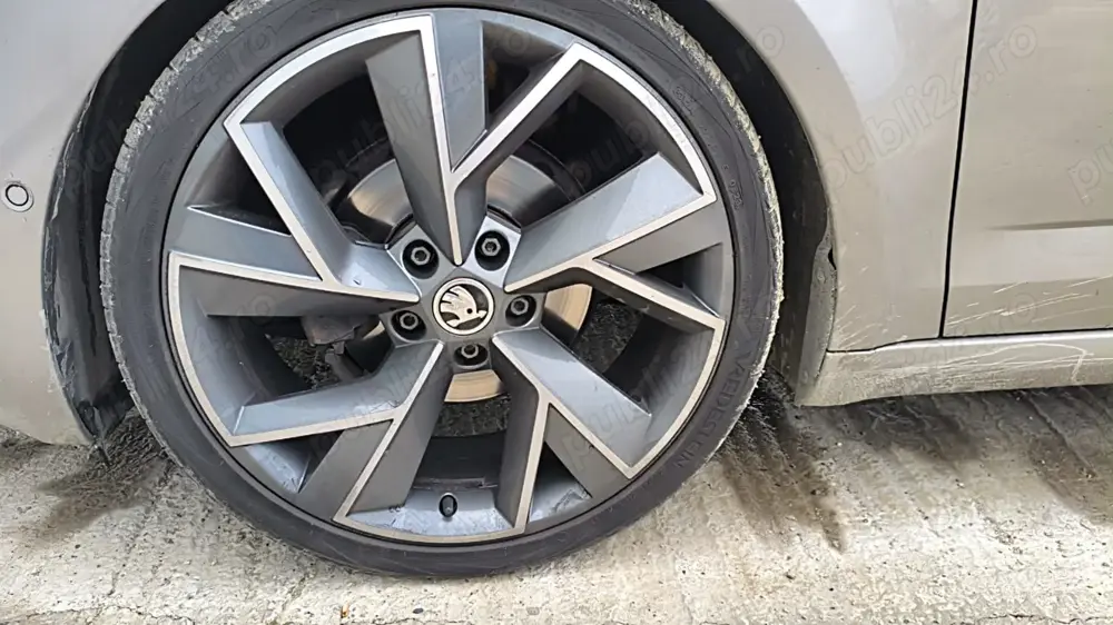 Jante de aliaj Skoda/Triglav Grey originale R19"