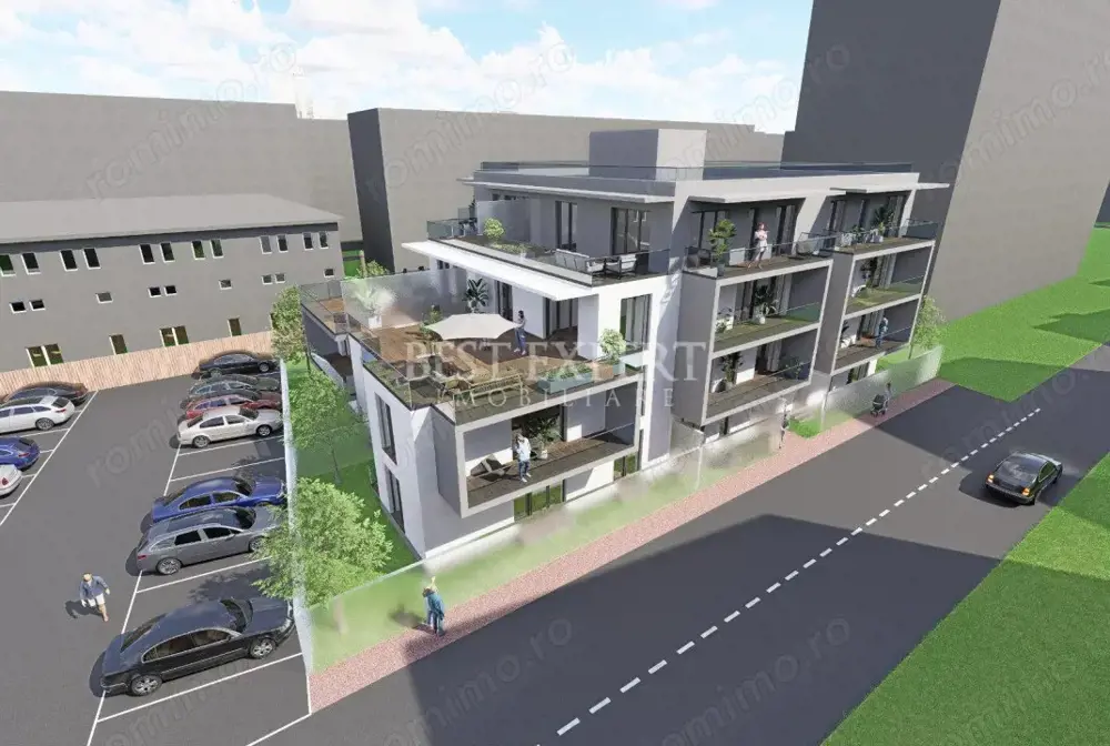 3 Camere | Bloc Boutique | Încălzire în Pardoseală | 600 m STB 
