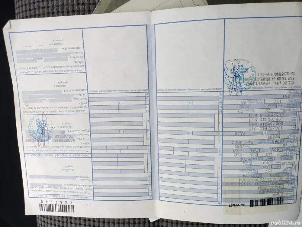 Volkswagen an 2004 de vanzare