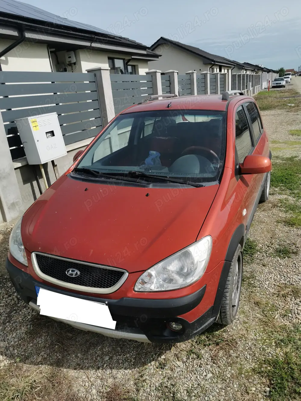 Hyundai Getz Cross, 1,4 benzina+GPL, 2007,rosu caramida, inmatriculata