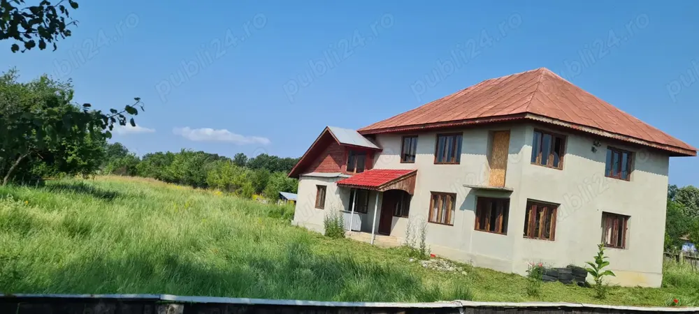 Proprietate unică la marginea orașului Târgu Jiu   Casă solidă P+1 + teren intravilan și extravilan 