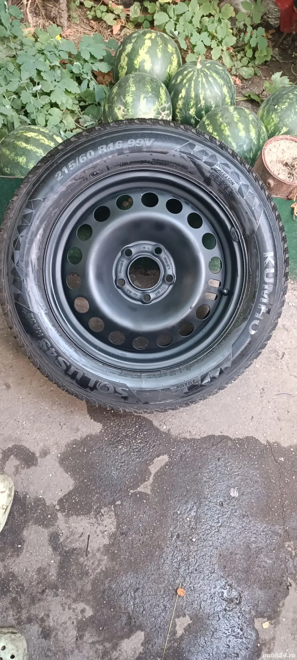 215/60/R16.Jante+anvelope Opel (două bucăți)